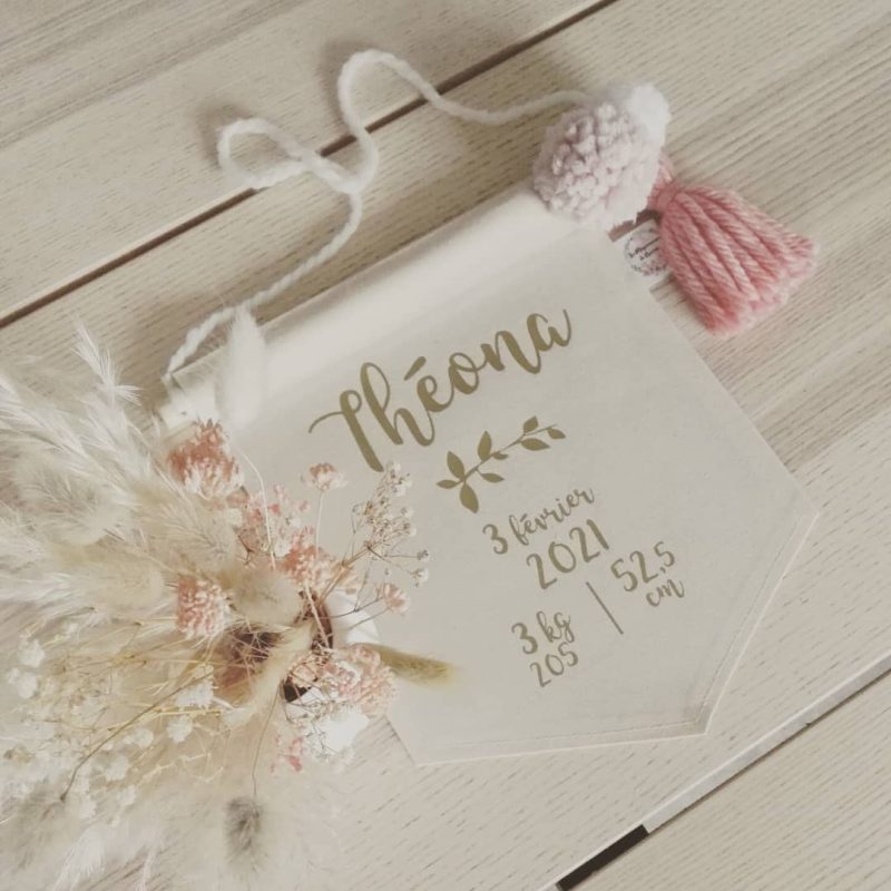 cadeau de naissance personnalisé