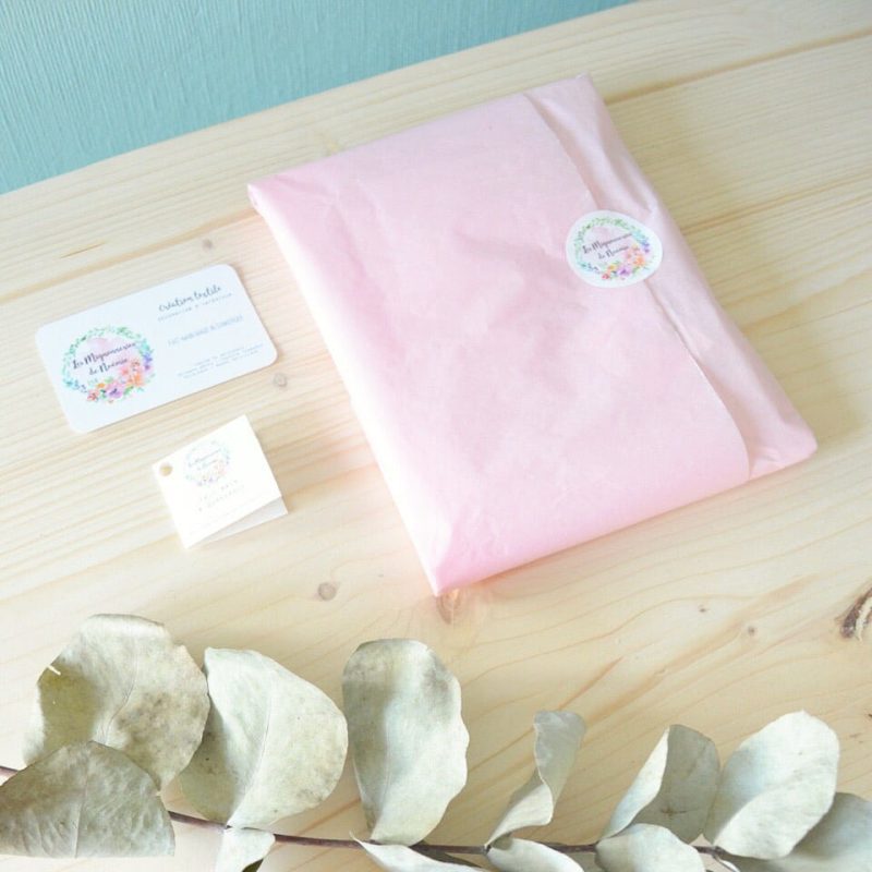 Packaging des créations Les Mignonneries de Noémie