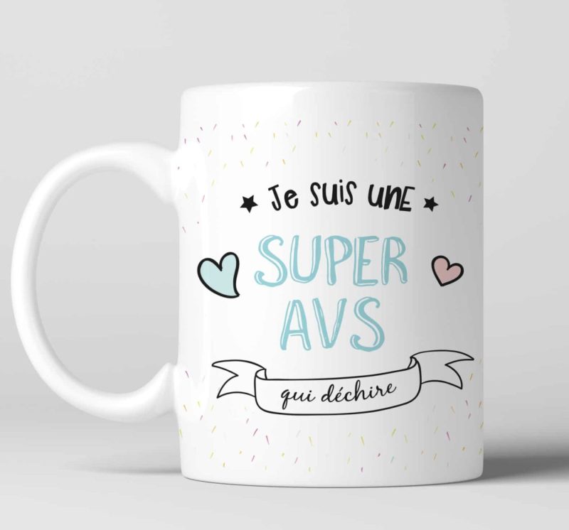 Mug personnalisé humoristique, création Les Mignonneries de Noémie