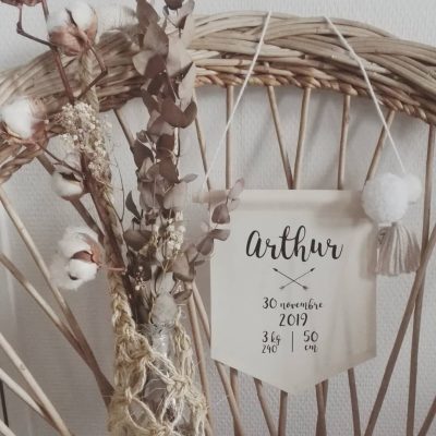 cadeau de naissance personnalisé