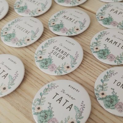 Badge Annonce Grossesse 6 Badge annonce grossesse