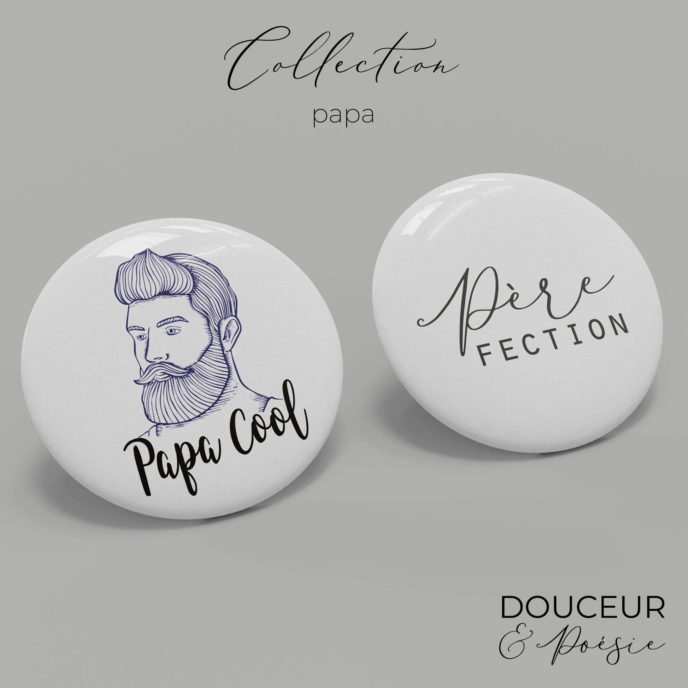 Badge Fête des Pères 1 badge fête des pères