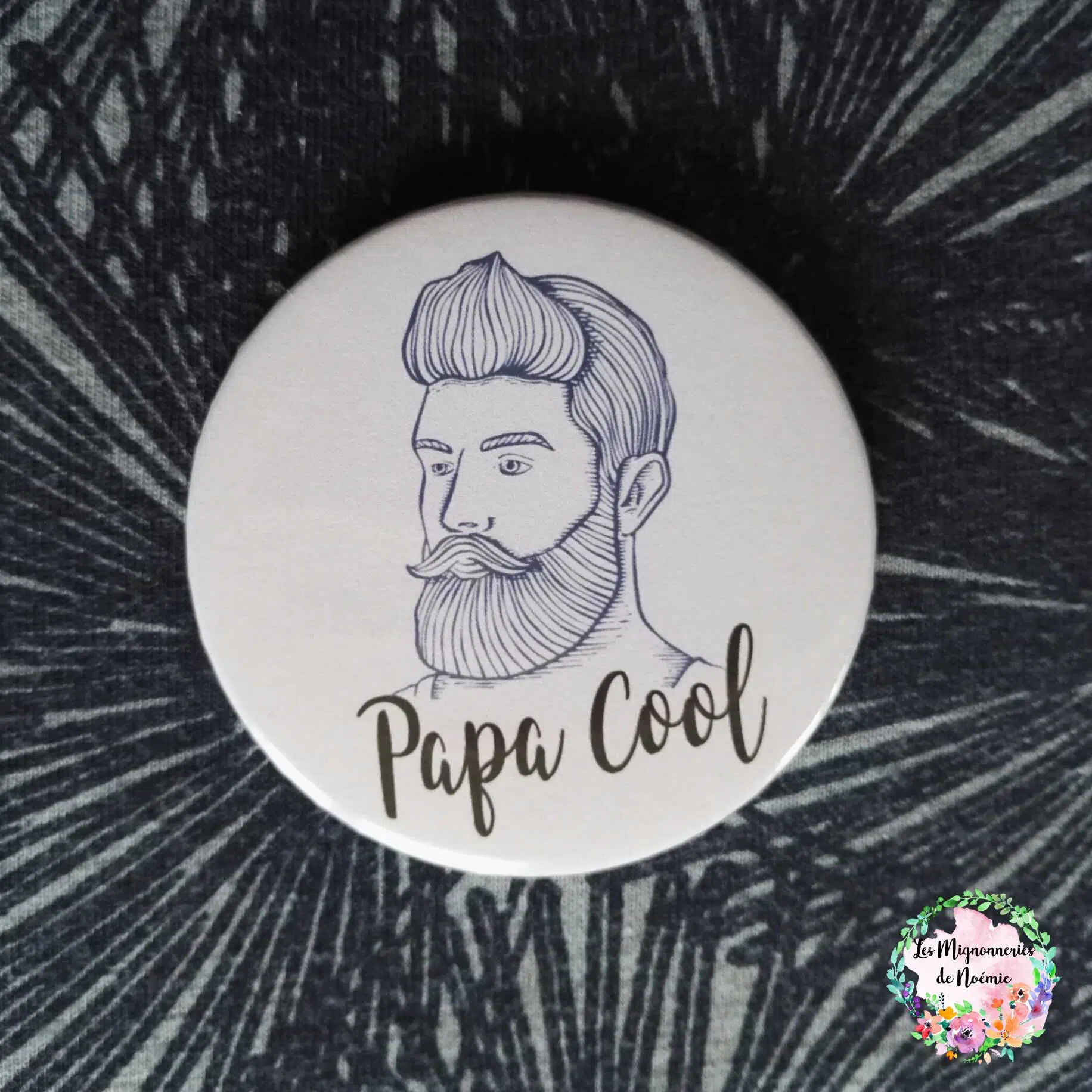 Badge Fête des Pères 3 badge papa