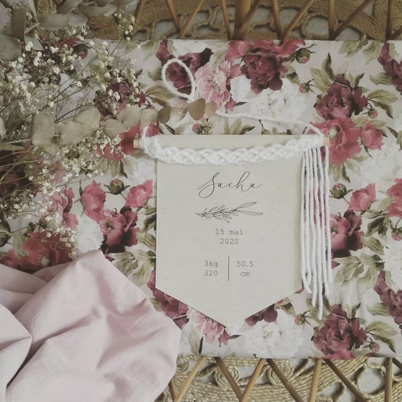 bannière de naissance