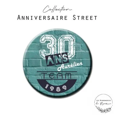 badge anniversaire