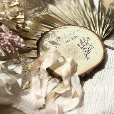 Cadeau personnalisé fait main pour mariage - Douceur & Poésie