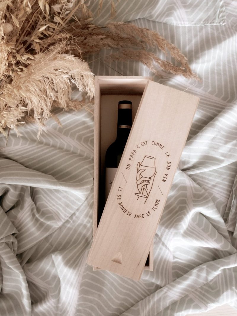 coffret à vin