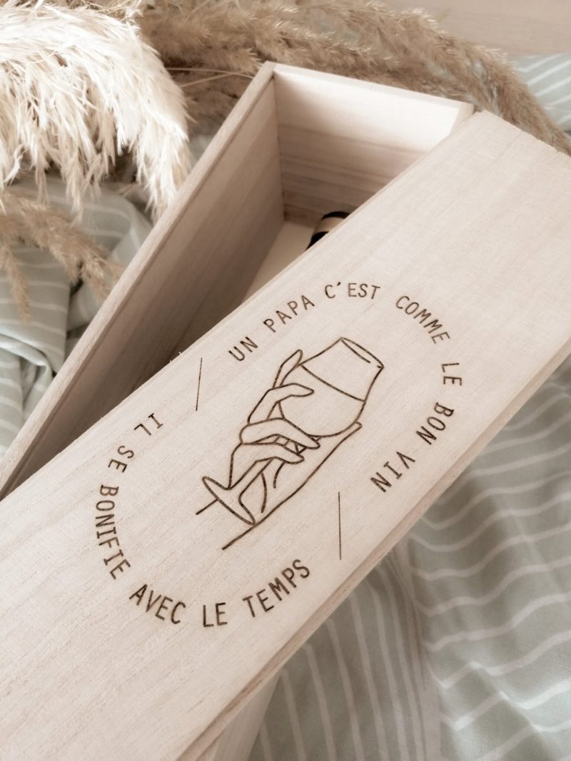coffret à vin