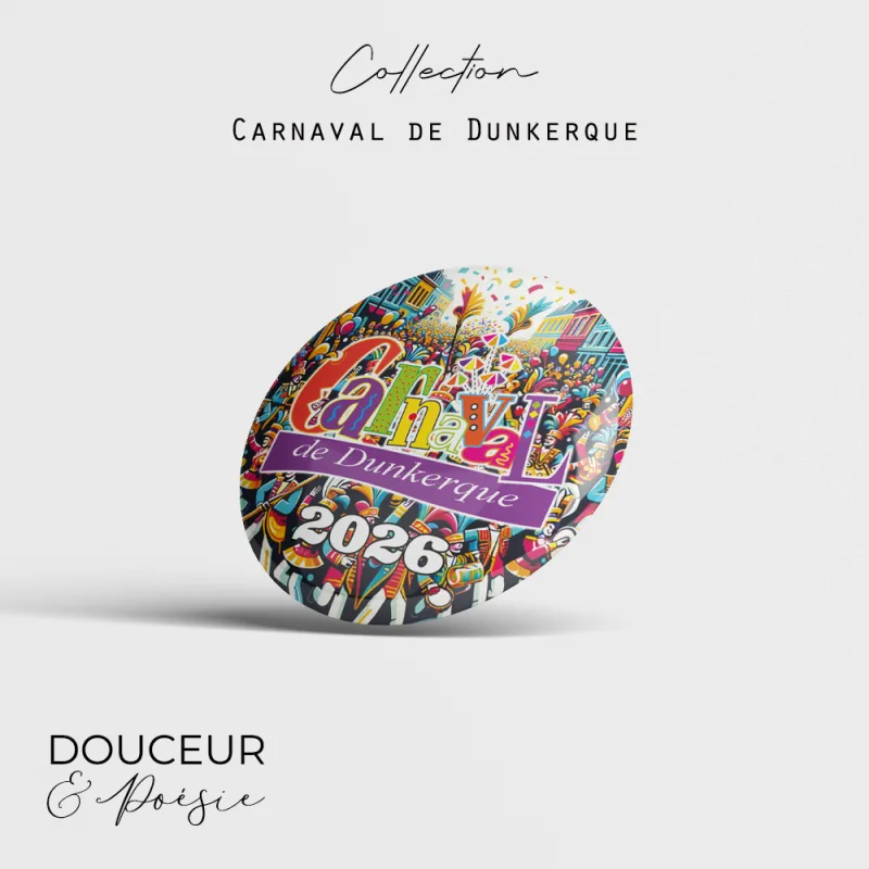 Badge Carnaval Dunkerque 2026 4 badge carnaval dunkerque 2026
