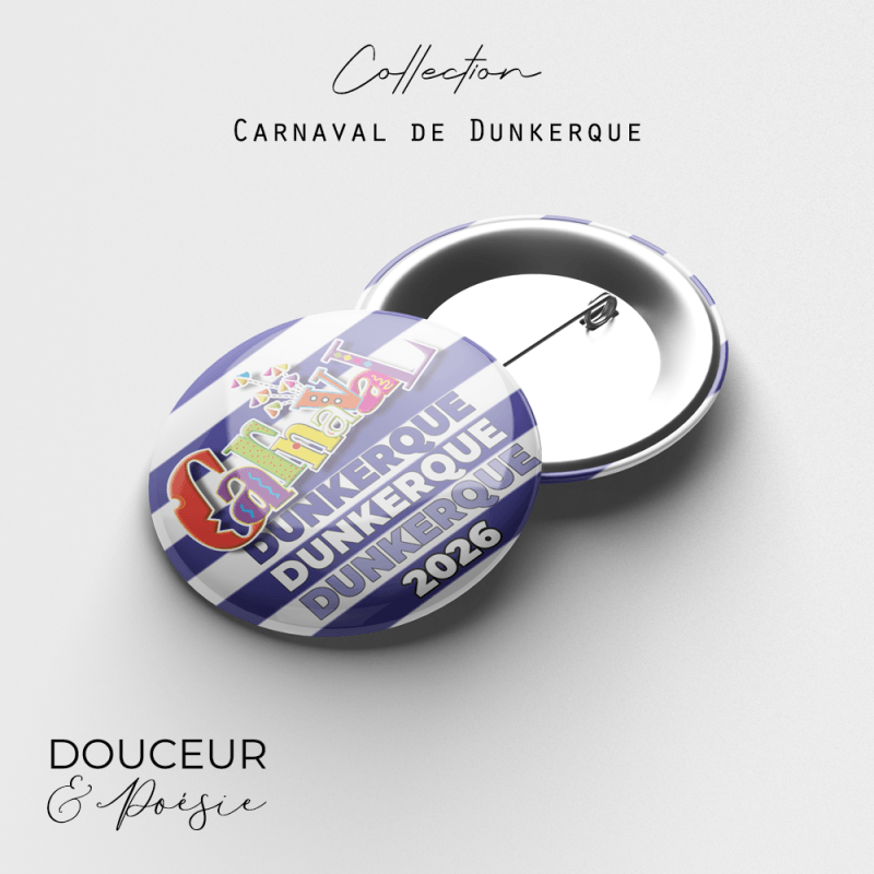 Badge Carnaval Dunkerque 2026 4 badge carnaval dunkerque 2026