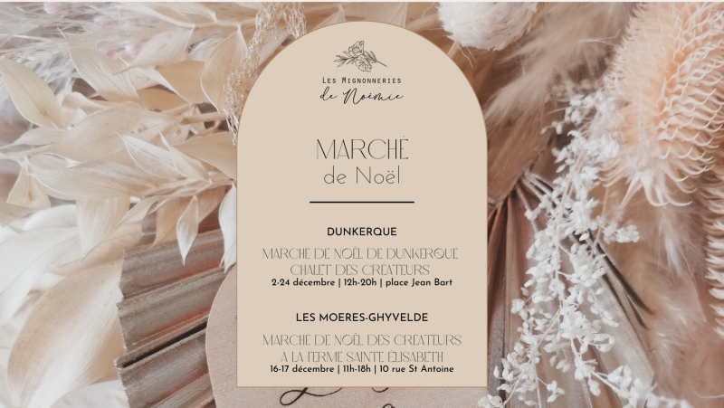 Visuel du marché de Noël des créateurs, Douceur & Poésie