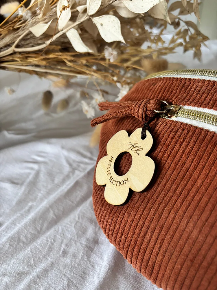Étiquette de cartable –  Marguerite