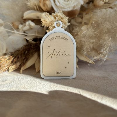 boule de noël personnalisée