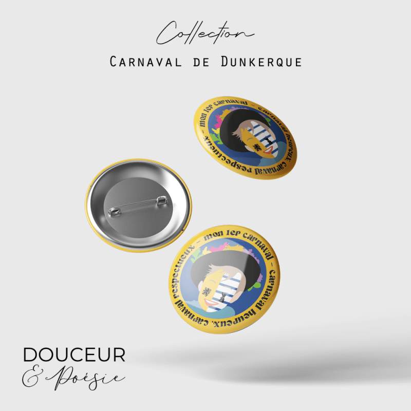 Badge Carnaval - Mon 1er Carnaval 2 badge carnaval de dunkerque